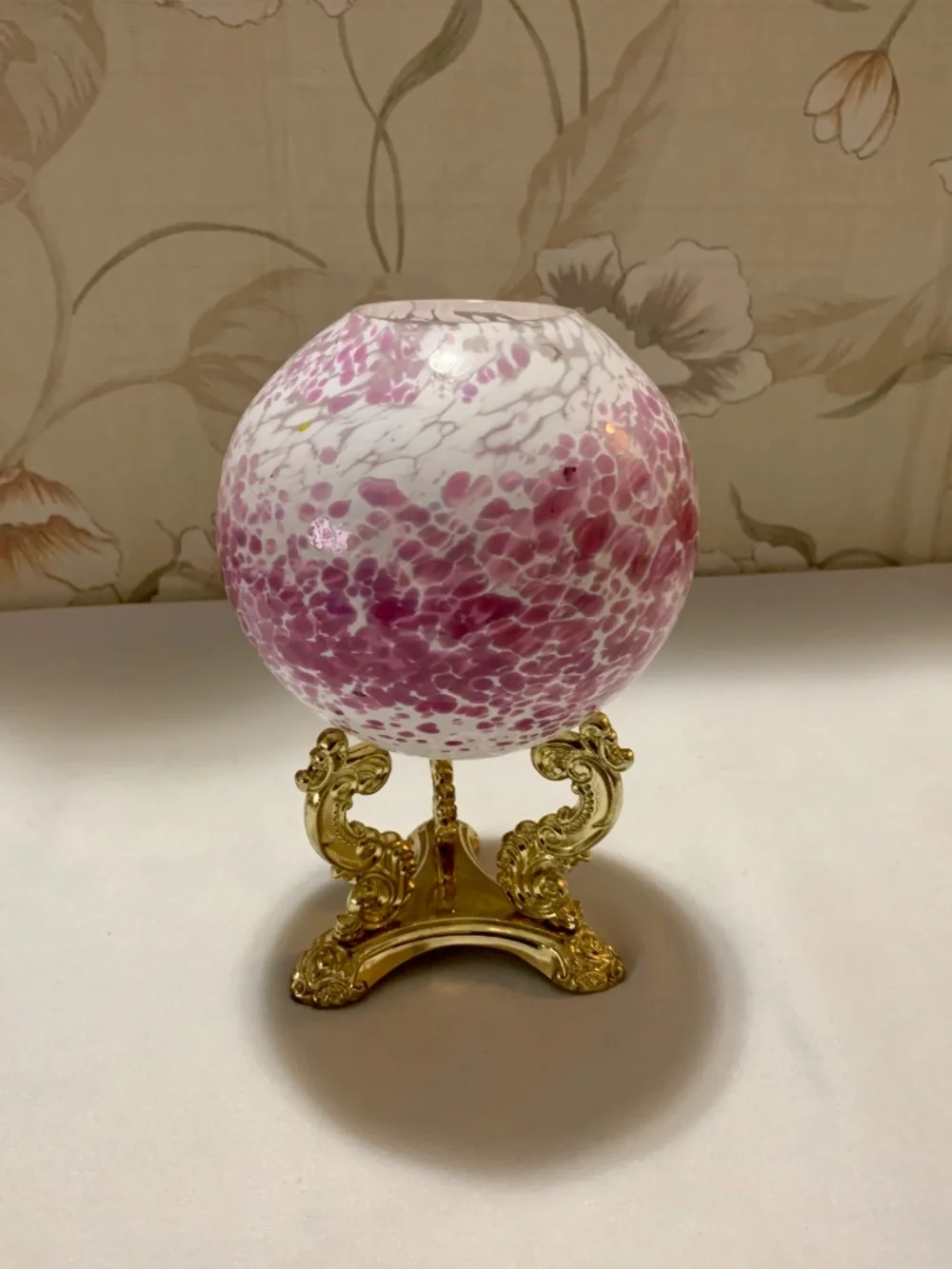 Mouth Blown Glass on Godinger Stand mouth blown